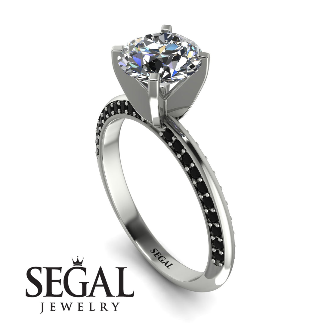 Classic Diamond Ring With A Twist - Leilani No. 33