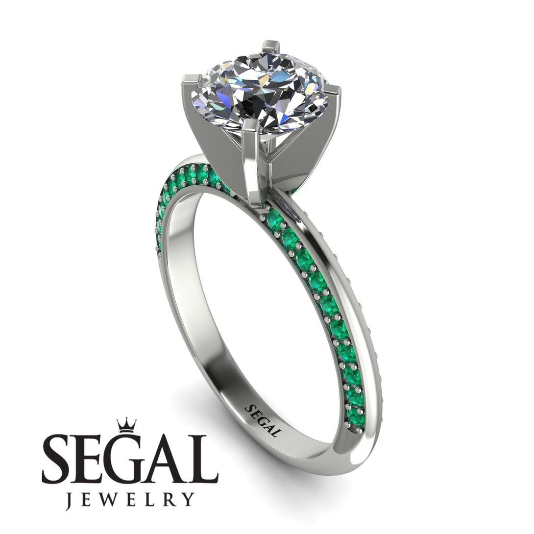 Classic Diamond Ring With A Twist - Leilani No. 18