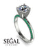 Classic Diamond Ring With A Twist - Leilani No. 18