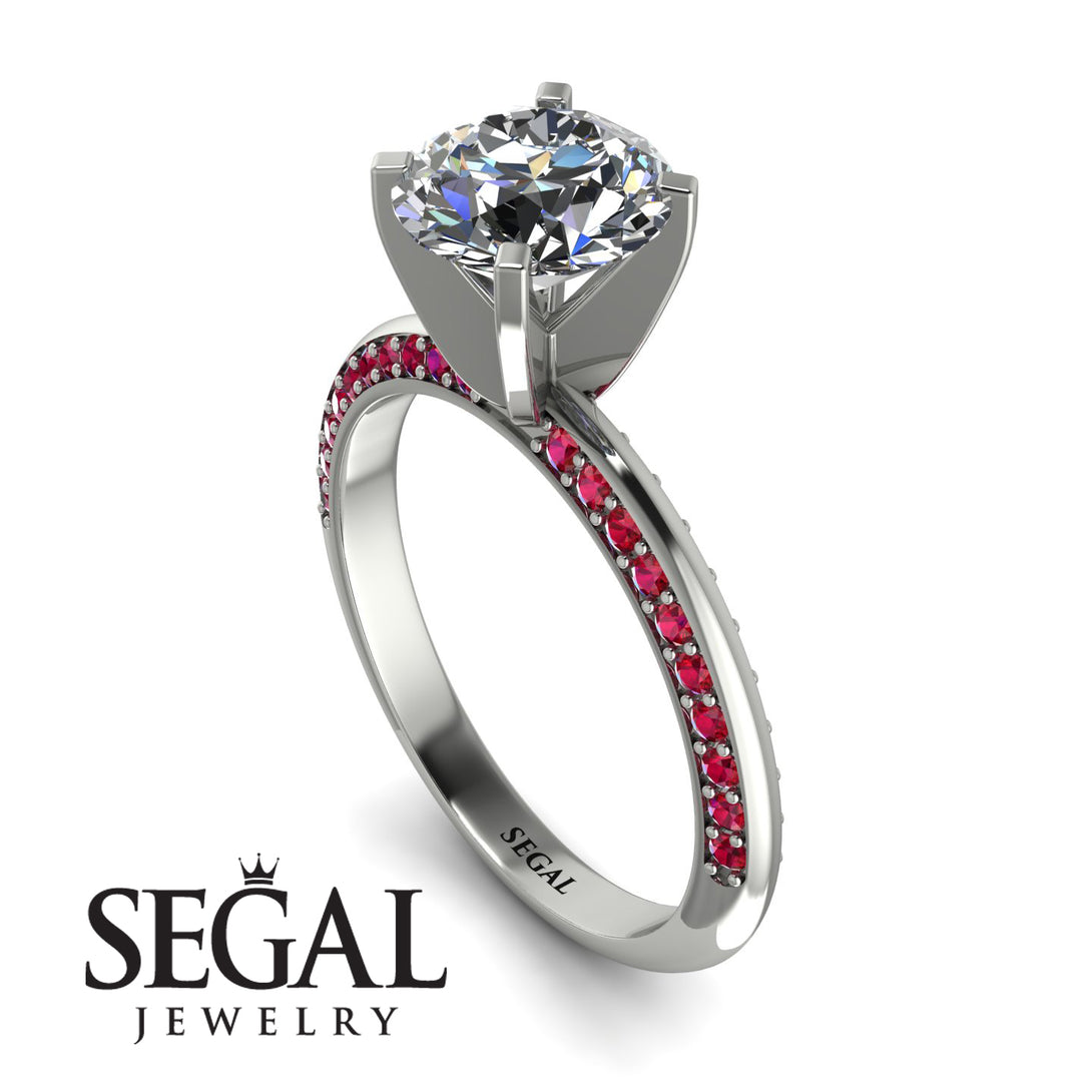 Classic Diamond Ring With A Twist - Leilani No. 48