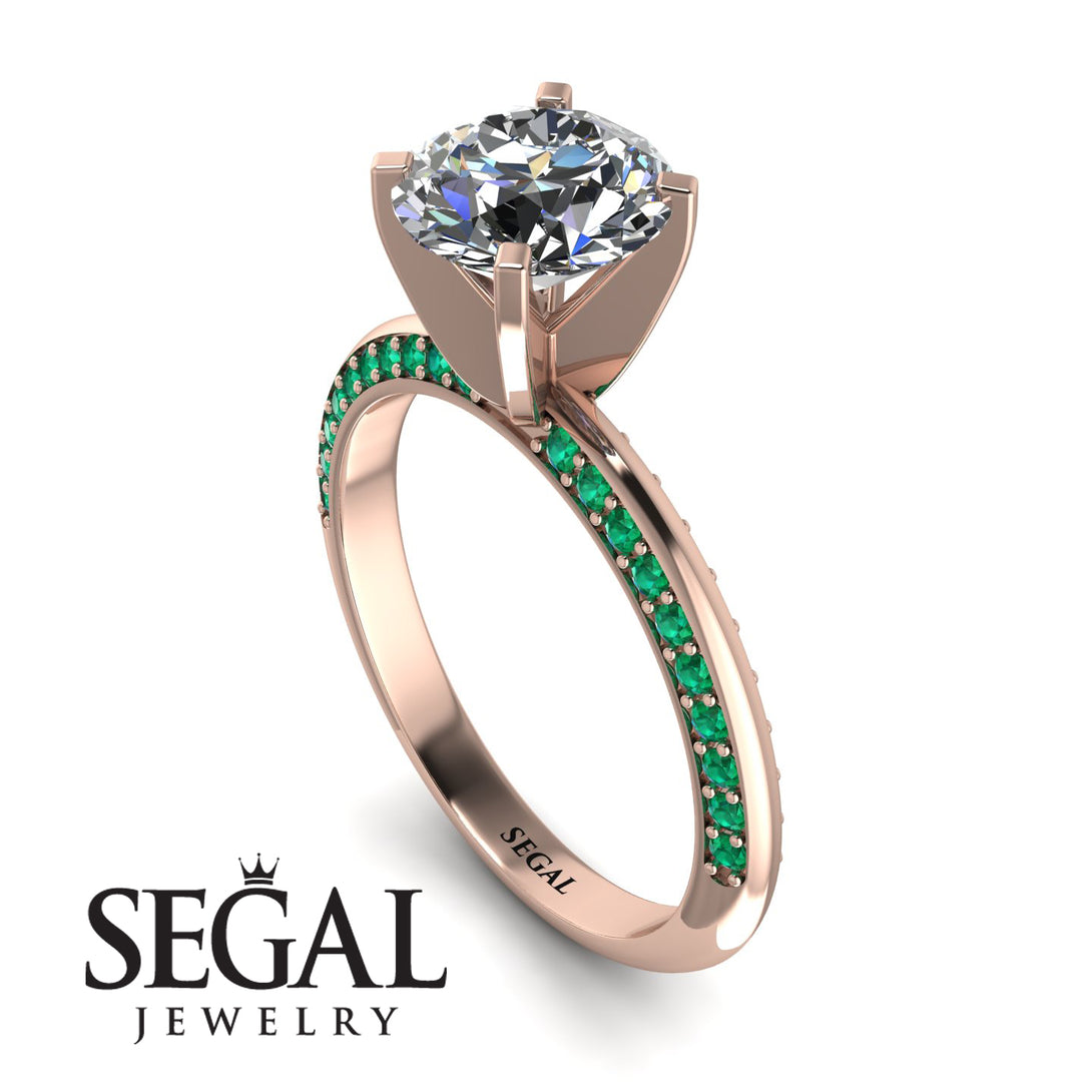 Classic Diamond Ring With A Twist - Leilani No. 17