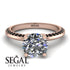 Classic Diamond Ring With A Twist - Leilani No. 32