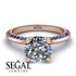 Classic Diamond Ring With A Twist - Leilani No. 62