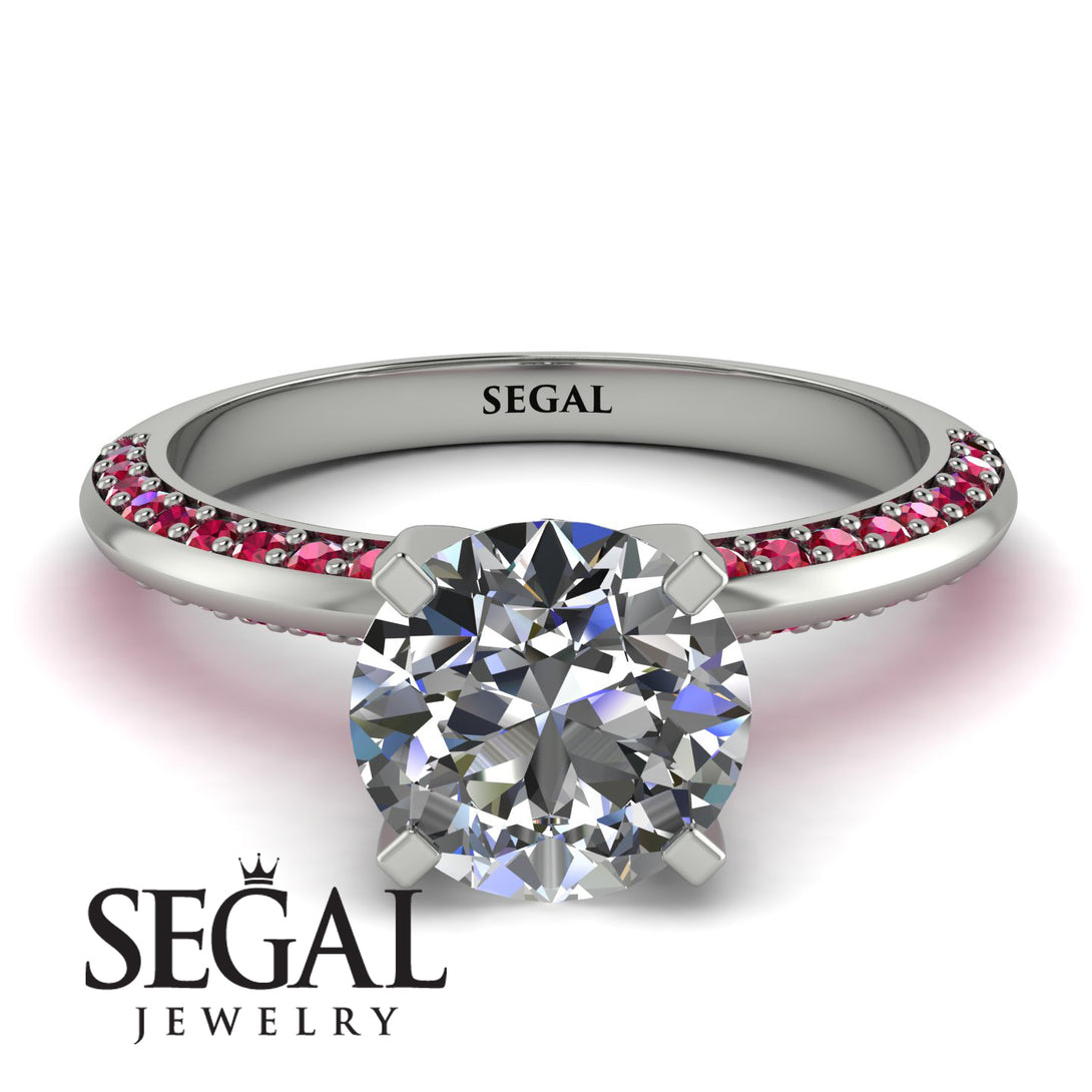 Classic Diamond Ring With A Twist - Leilani No. 48