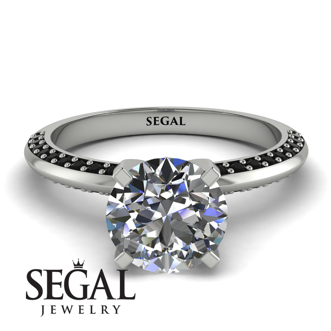 Classic Diamond Ring With A Twist - Leilani No. 33