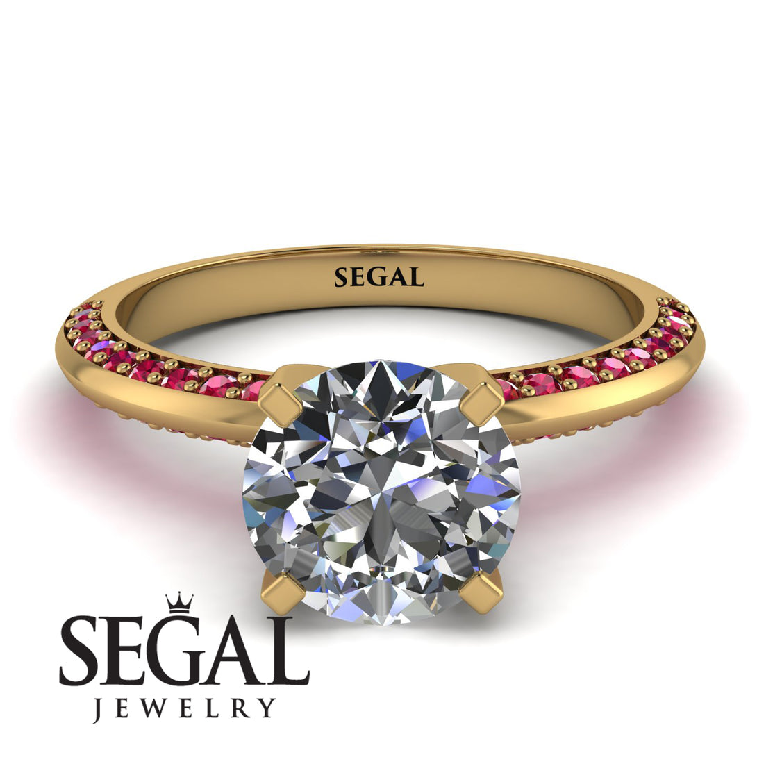 Classic Diamond Ring With A Twist - Leilani No. 46