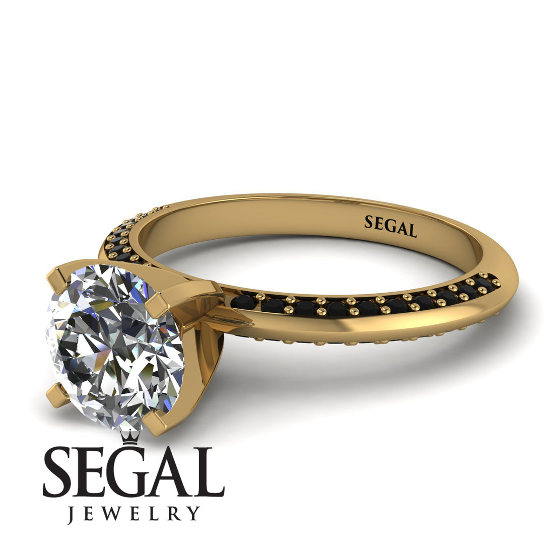 Classic Diamond Ring With A Twist - Leilani No. 31
