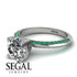 Classic Diamond Ring With A Twist - Leilani No. 18