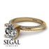 Classic Diamond Ring With A Twist - Leilani No. 1