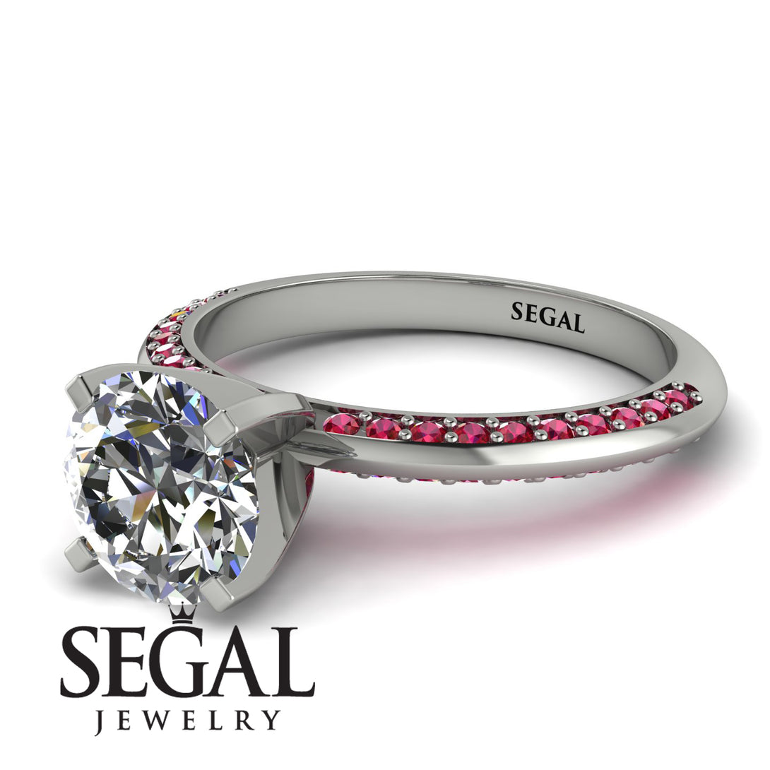Classic Diamond Ring With A Twist - Leilani No. 48