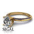 Classic Diamond Ring With A Twist - Leilani No. 61