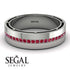 Classic Eternity Ruby Wedding Band - John No. 12