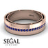 Classic Eternity Sapphire Wedding Band - John No. 14