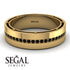 Classic Eternity Black Diamond Wedding Band - John No. 7 image 2