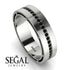Classic Eternity Black Diamond Wedding Band - John No. 9
