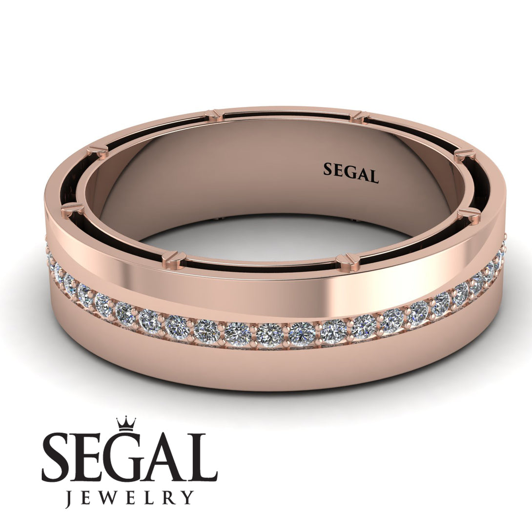 Classic Eternity Diamond Wedding Band - John No. 2