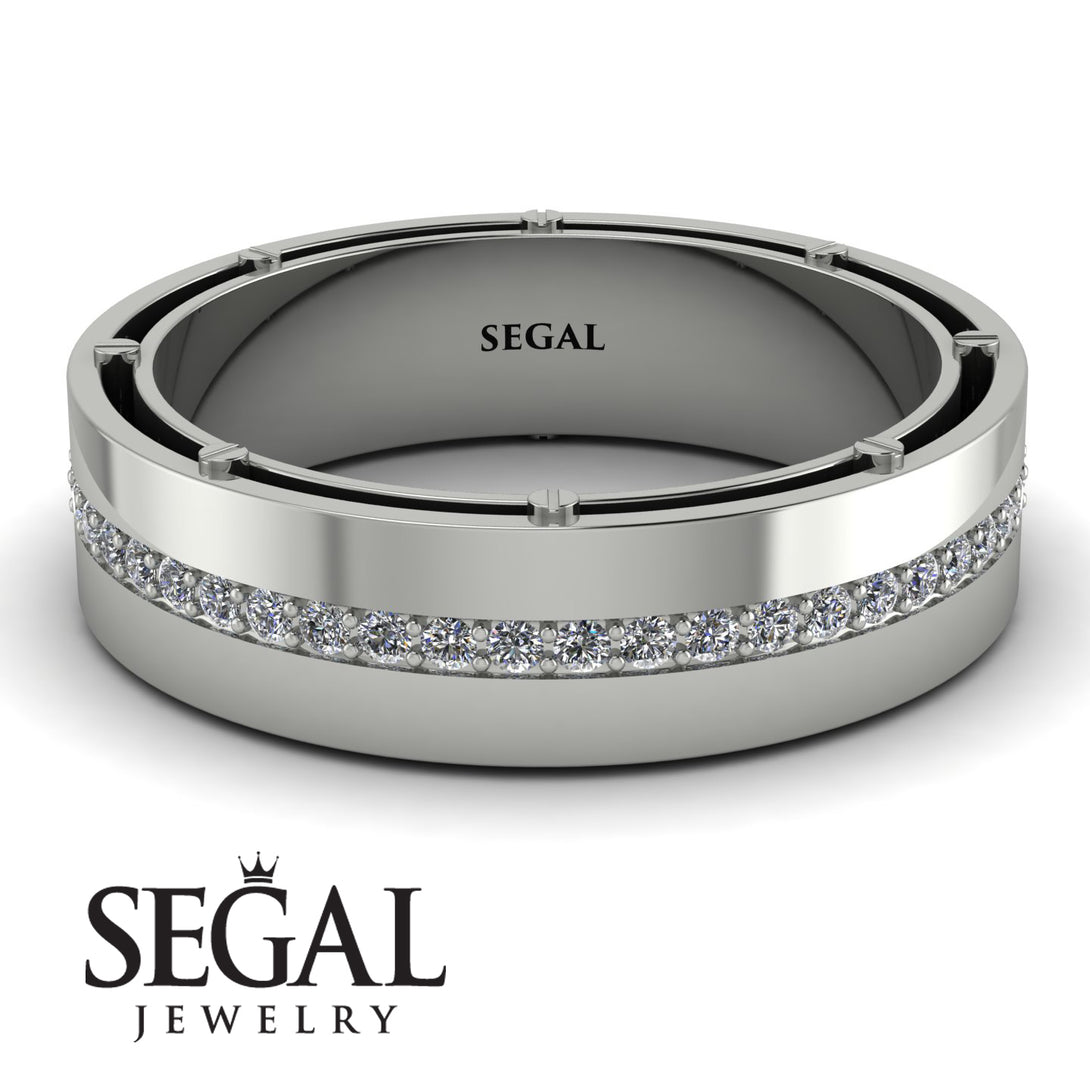 Classic Eternity Diamond Wedding Band - John No. 3