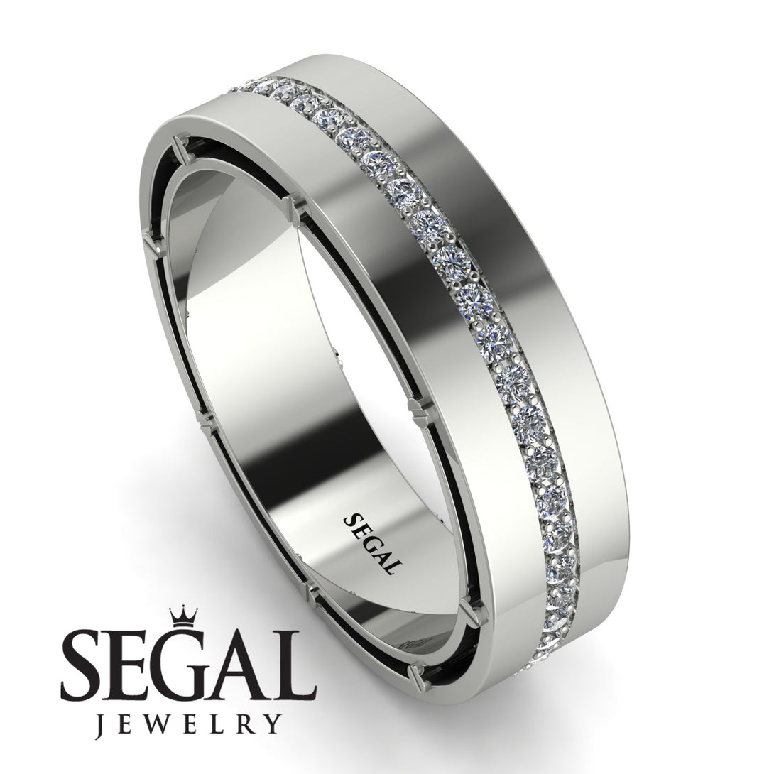 Classic Eternity Diamond Wedding Band - John No. 3