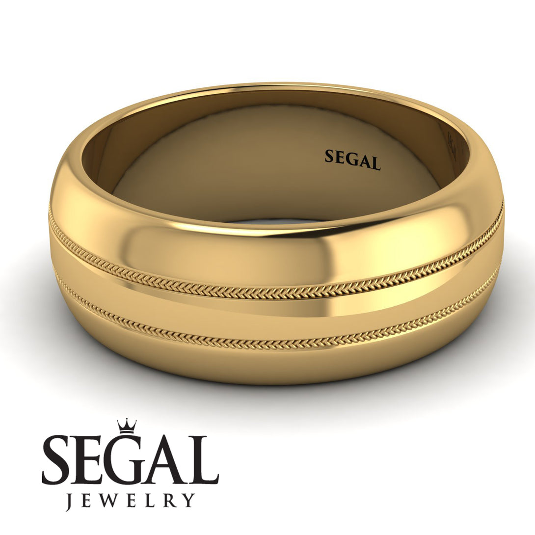 Classic Minimalist Wedding Band - Mason No. 1