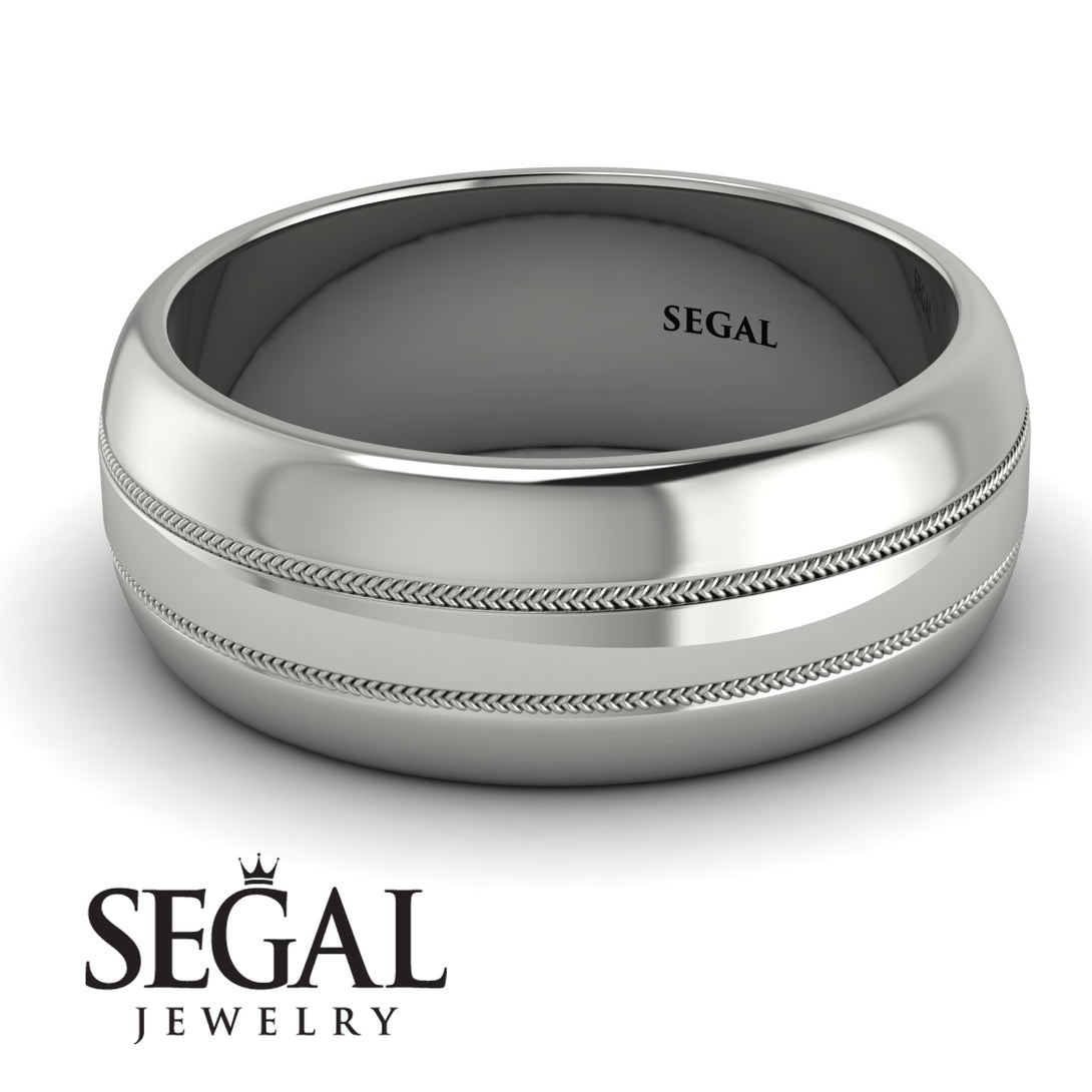 Classic Minimalist Wedding Band - Mason No. 3