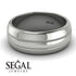 Classic Minimalist Wedding Band - Mason No. 3