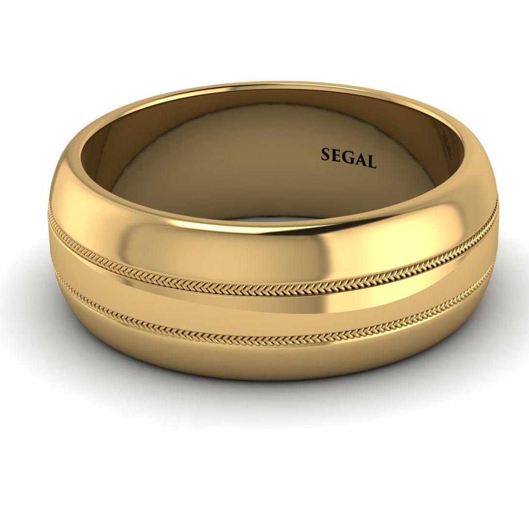 Classic Minimalist Wedding Band - Mason No. 1