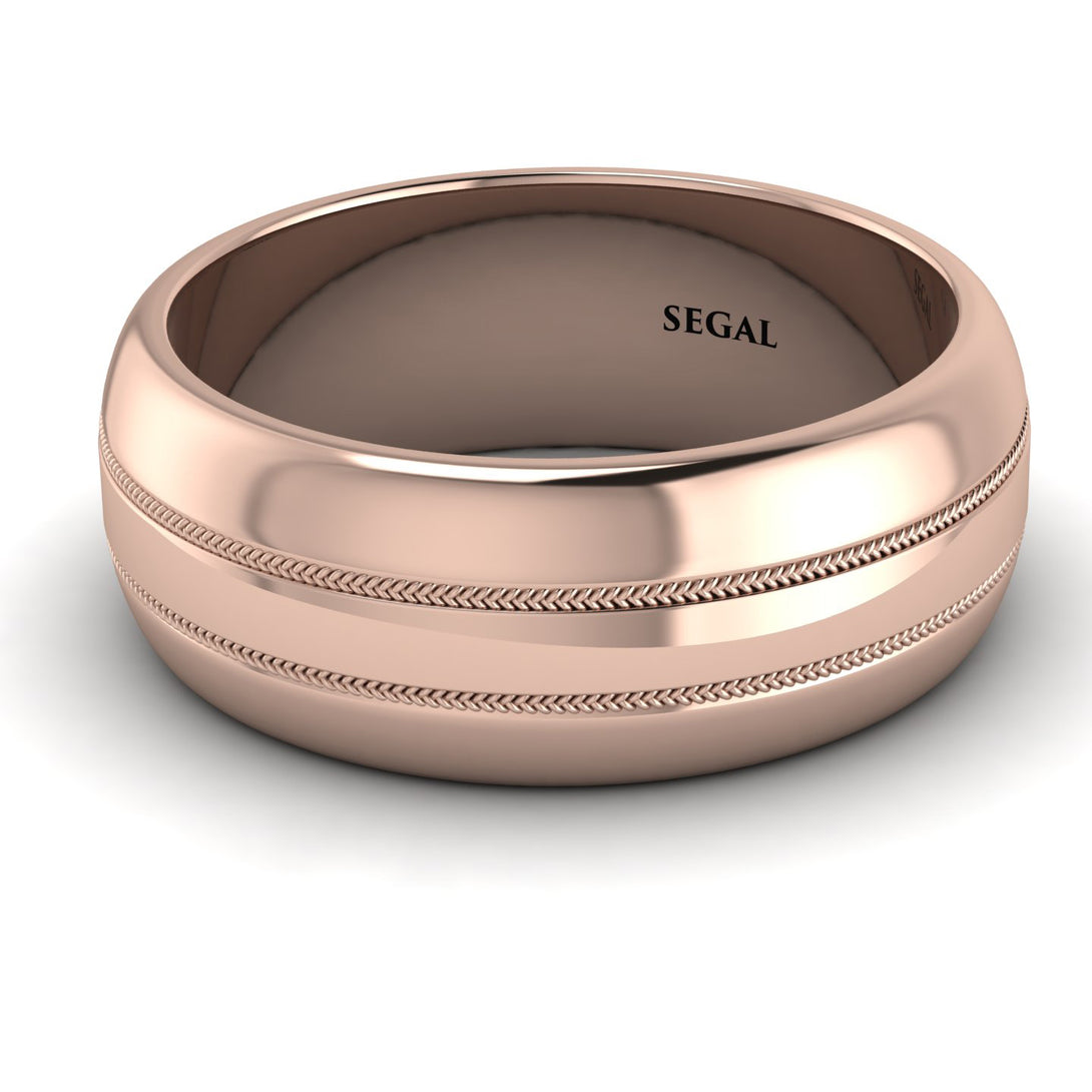 Classic Minimalist Wedding Band - Mason No. 2