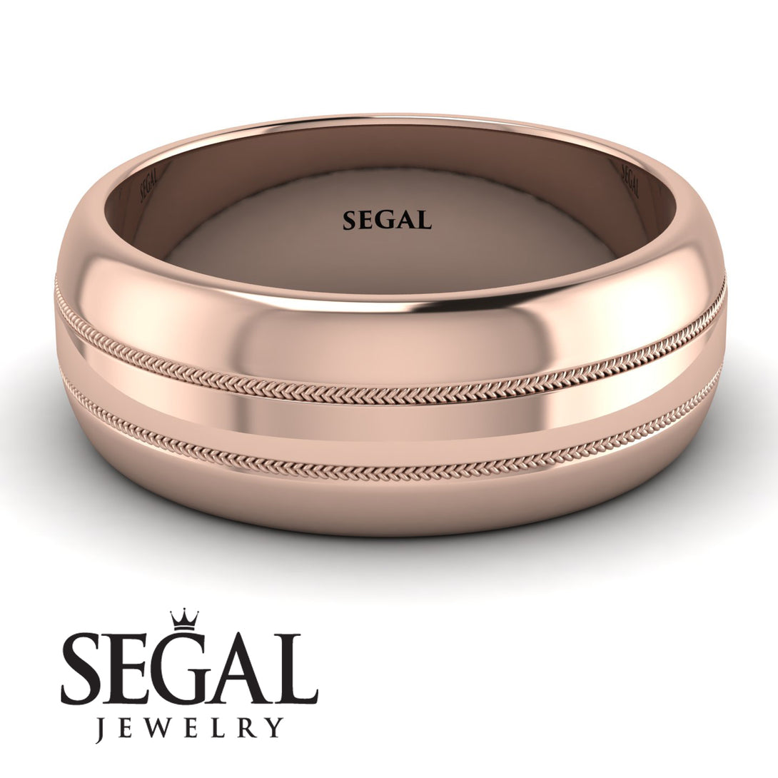 Classic Minimalist Wedding Band - Mason No. 2