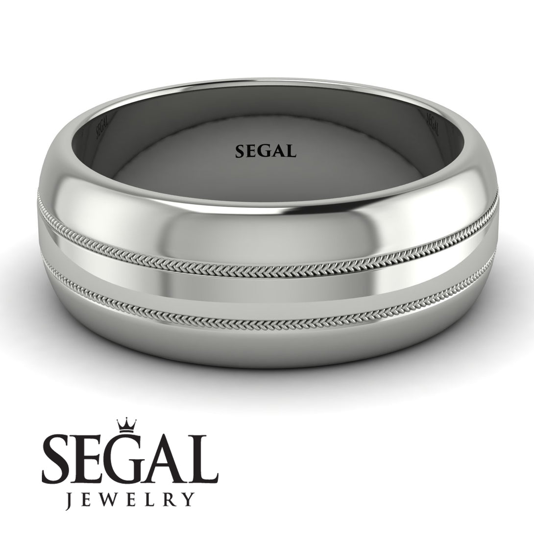 Classic Minimalist Wedding Band - Mason No. 3