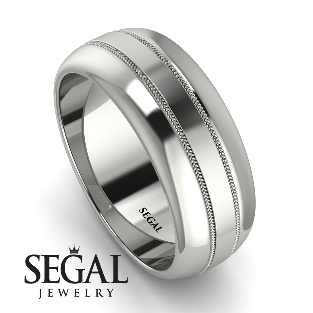 Classic Minimalist Wedding Band - Mason No. 3