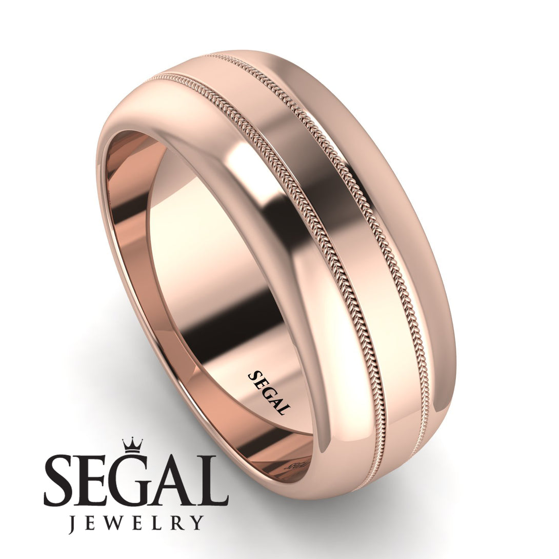 Classic Minimalist Wedding Band - Mason No. 2