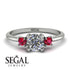 Classic Three Stone Diamond Engagement Ring - Valentina No. 48