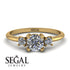 Classic Three Stone Diamond Engagement Ring - Valentina No. 1