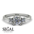 Classic Three Stone Diamond Engagement Ring - Valentina No. 3