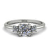 Classic Three Stone Diamond Engagement Ring - Valentina No. 3 image 1