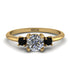 Classic Three Stone Diamond Engagement Ring - Valentina No. 31