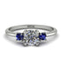 Classic Three Stone Diamond Engagement Ring - Valentina No. 63 image 1