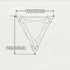 Triangle Cut Black Diamond Earrings - Clementine No. 7 image 4