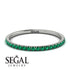 Complete Emerald Eternity Band - Naomi No. 6