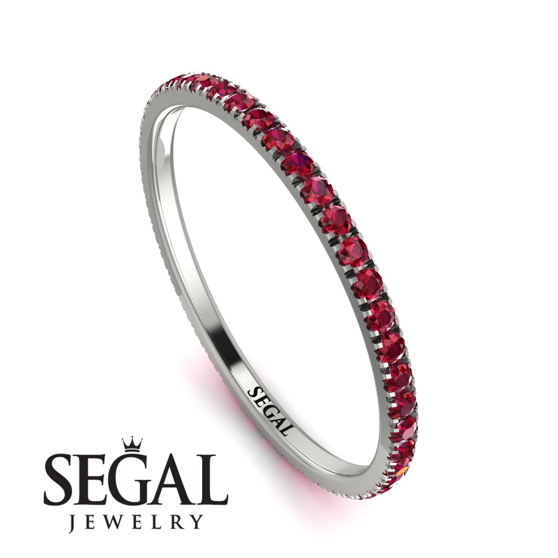 Complete Ruby Eternity Band - Naomi No. 12