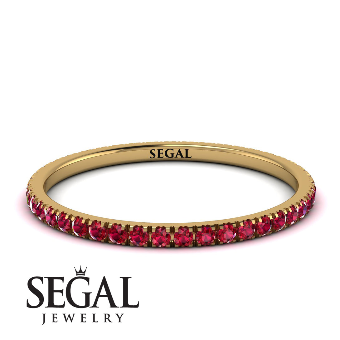 Complete Ruby Eternity Band - Naomi No. 10