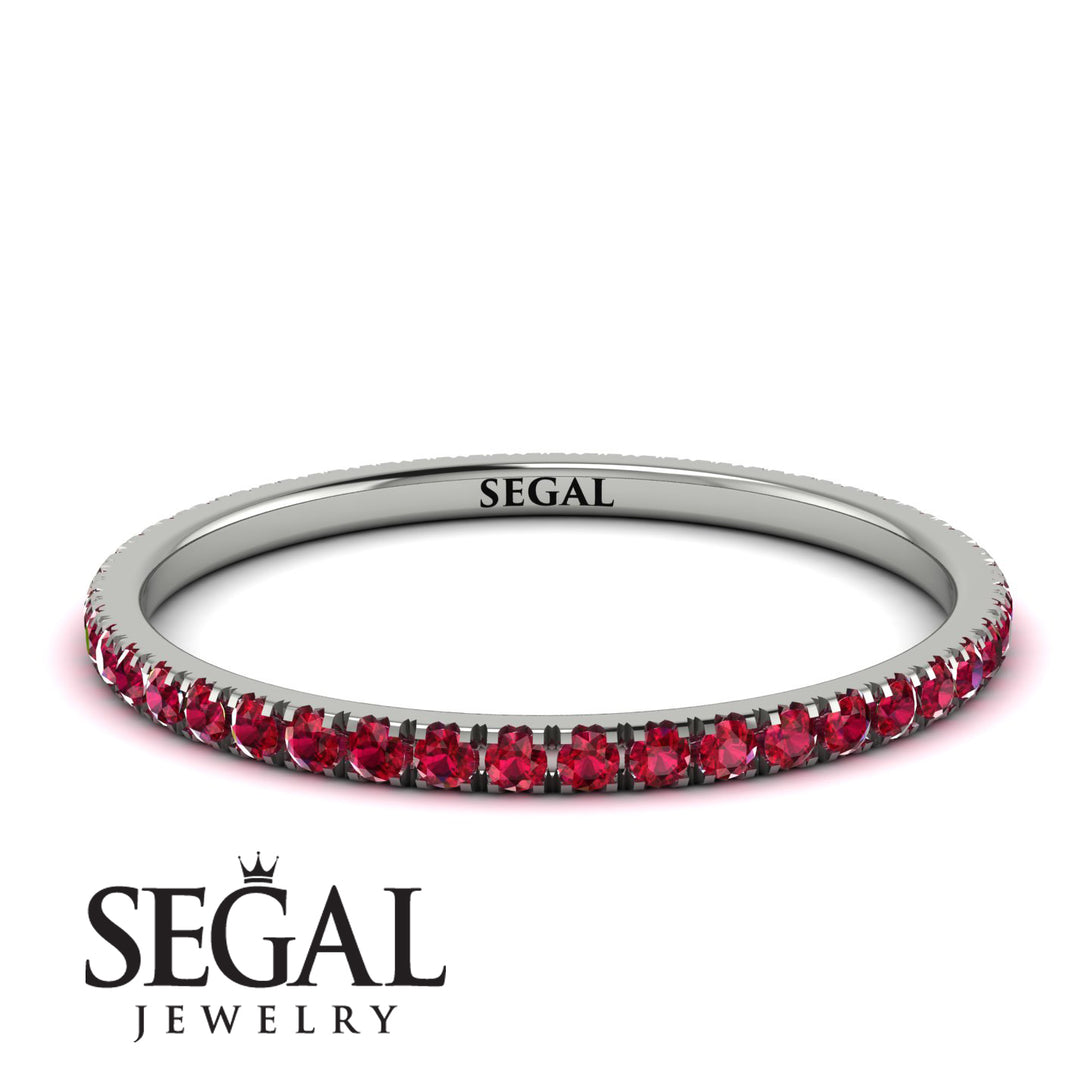 Complete Ruby Eternity Band - Naomi No. 12