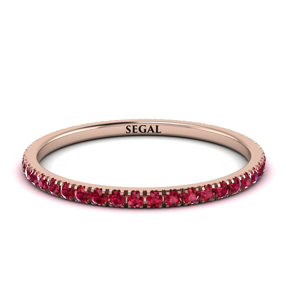 Complete Ruby Eternity Band - Naomi No. 11
