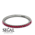 Complete Ruby Eternity Band - Naomi No. 12