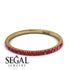 Complete Ruby Eternity Band - Naomi No. 10