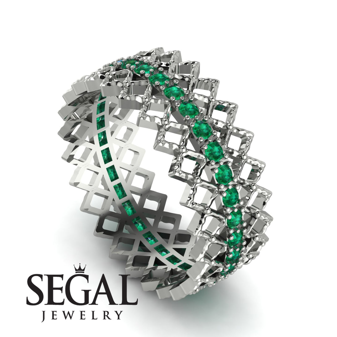 Crown Emerald Band - Hadley No. 6