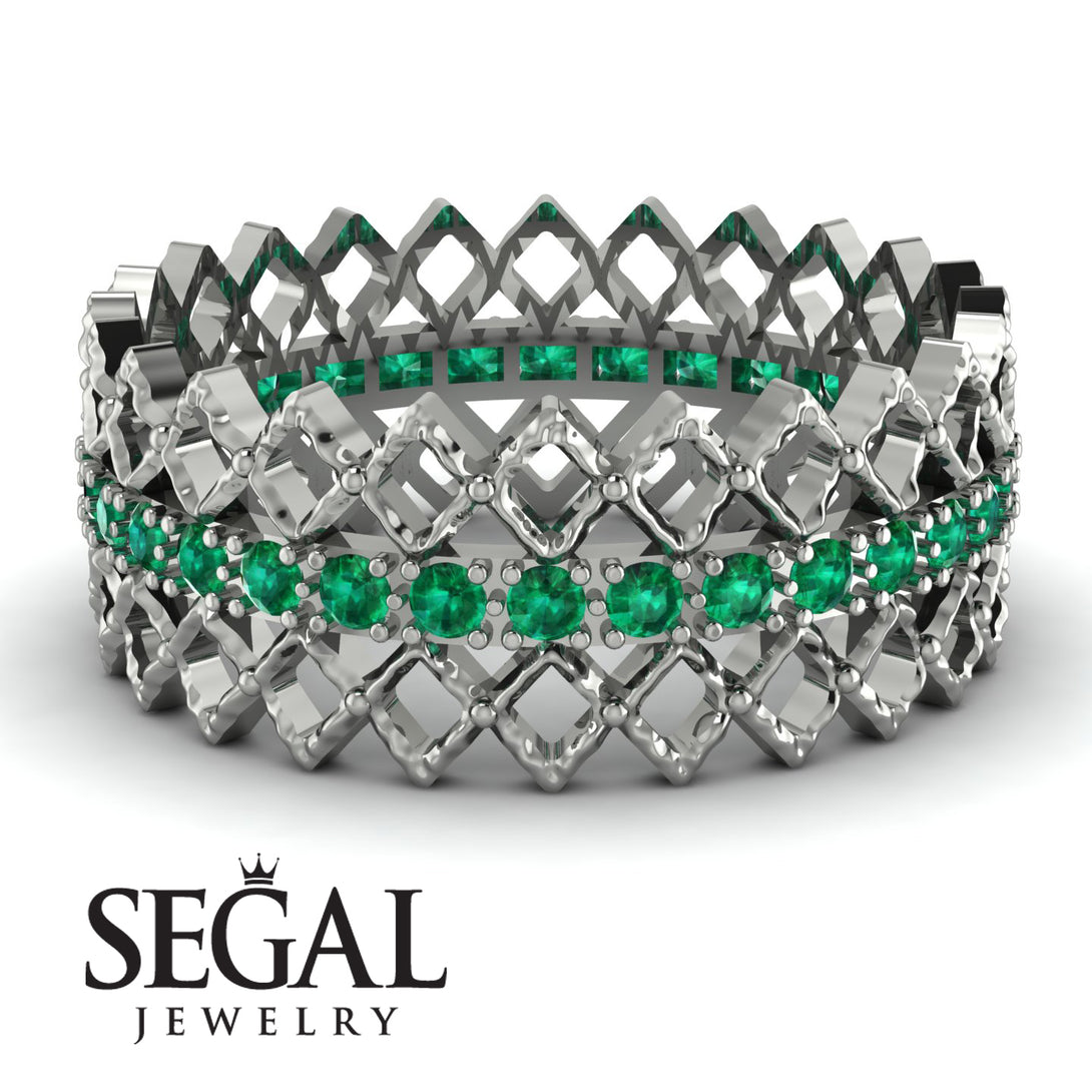 Crown Emerald Band - Hadley No. 6