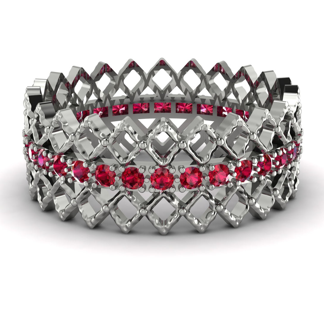 Crown Ruby Band - Hadley No. 12