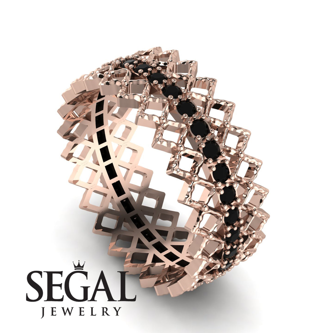 Crown Black Diamond Band - Hadley No. 8