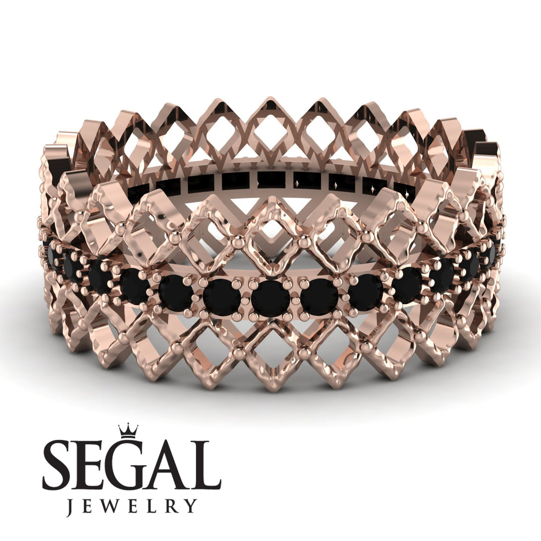 Crown Black Diamond Band - Hadley No. 8